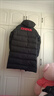 李寧榮耀系列長(cháng)款羽絨服男女2025新款情侶連帽冬季鴨絨運動(dòng)服 曬單實(shí)拍圖