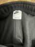 耐克男子收口加絨長(cháng)褲春季衛褲針織錐形休閑刺繡NIKE CLUB FN3809 010黑/黑/白 XL 曬單實(shí)拍圖