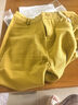 RAJKPOOR高端闊腿褲女春秋季2025新品寬松百搭休閑西裝褲小個(gè)子九分直筒褲 黃色九分褲-贈腰帶-長(cháng)度90CM起 L /28建議106-115斤 曬單實(shí)拍圖
