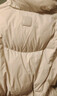 太平鳥(niǎo)女裝羽絨服泡芙短款立領(lǐng)冬小個(gè)子保暖面包服外套 米白色 S 曬單實(shí)拍圖