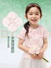 巴拉巴拉兒童短袖女童t恤2025夏裝中大童新中式繡花上衣時(shí)尚208225117021 曬單實(shí)拍圖