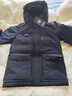 波司登（BOSIDENG）25年新款90鵝絨極寒羽絨服男商場(chǎng)熱賣(mài)同款連帽加厚外套B250242311 黑色8056-充絨量+9%左右-700+高蓬鵝絨 M 175/96A 體重約130-140斤 曬單實(shí)拍圖