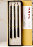 善璉湖筆 狼毫毛筆套裝專(zhuān)業(yè)級書(shū)法大中小楷草書(shū)行書(shū)毛筆高檔禮盒 店長(cháng)推薦-溫故狼毫毛筆三支套裝 曬單實(shí)拍圖