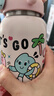 FGA富光兒童保溫杯316不銹鋼女士高顏值吸管水杯學(xué)生大容量壺560ml 曬單實(shí)拍圖