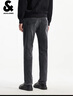 杰克·瓊斯（JACK&JONES）男裝士牛仔褲貓須水洗時(shí)尚舒適涼感高彈錐形長(cháng)褲褲子225332035 A16深灰牛仔 常規 32 175 W32/L32 曬單實(shí)拍圖