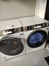 海信（Hisense）璀璨棉花糖洗烘套裝 12KG滾筒洗衣機+雙擎熱泵烘干機健康超薄全嵌HG12M5S+M5S 家電國家補貼 曬單實(shí)拍圖