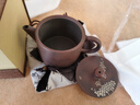 欽州坭興陶茶壺 梅花漫山壺 市級唐天源純手工寬口紫陶壺功夫茶具 古銅色漫山壺【禮盒+證書(shū)】 200ml 曬單實(shí)拍圖
