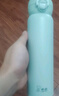 希諾（heenoor） 保溫杯女士大容量彈蓋水杯小巧便攜清新可愛(ài)簡(jiǎn)約高顏值杯子 香草綠360ml 曬單實(shí)拍圖