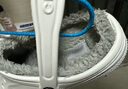 卡駱馳（CROCS）貝雅秋冬保暖毛毛鞋|205969 白/淺灰-11H 43(270mm)  曬單實(shí)拍圖