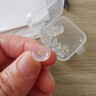 DAISY DREAM透明硅膠耳堵套裝塞子耳釘帽防掉神器后塞通用耳環(huán)塞膠塞配件扣子 【A款一盒裝】醫學(xué)級硅膠耳堵 曬單實(shí)拍圖