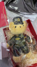 【次日達】兵哥哥迷彩小熊公仔玩偶生日新年禮物毛絨玩具紀念品 禮盒B款：靴子+禮盒+名牌+腰帶（有靴子） 曬單實(shí)拍圖