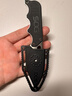 SOG索格防身刀爪子刀戶(hù)外刀具野外求生裝備隨身迷你帶K鞘NB1012 曬單實(shí)拍圖