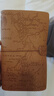 遞樂(lè ) A6復古羊巴海盜版手賬本綁帶皮質(zhì)牛皮紙記事本旅行日記本筆記本活頁(yè)本可拆卸72張70911-A6棕色 曬單實(shí)拍圖