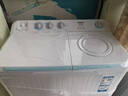 海爾半自動(dòng)洗衣機12公斤雙缸雙桶筒滾大容量家用波輪脫水機甩干機雙動(dòng)力一級能效以舊換新國家補貼20% 【新品12KG】新一級能效+雙缸洗脫分離+抗菌波輪 曬單實(shí)拍圖