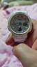 卡西歐（CASIO）BABY-G海灘旅行系列手表時(shí)尚多功能運動(dòng)防水女表情人節禮物 清新白BGA-250-7A3 曬單實(shí)拍圖