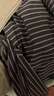 杰克·瓊斯（JACK&JONES）商場(chǎng)同款男裝秋季襯衫25年新款黑白條紋長(cháng)袖襯衣外套男2253O3021 E40黑色 M 曬單實(shí)拍圖