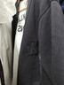 Calvin KleinJeans秋冬男女情侶休閑美式學(xué)院風(fēng)ck提花紐扣V領(lǐng)針織開(kāi)衫外套 UB1-太空黑 L 曬單實(shí)拍圖