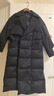 艾萊依御風(fēng)長(cháng)款風(fēng)衣鵝絨服女款2025冬新款設計感時(shí)尚收腰顯瘦羽絨服外套 炭黑 M 【建議110-130斤】 160/84A 曬單實(shí)拍圖