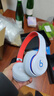 Beats solo3 wireless 頭戴式4無(wú)線(xiàn)藍牙耳機studio3 pro魔音B耳麥 solo3學(xué)院白國行全新 曬單實(shí)拍圖