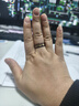 龍虎山發(fā)貨九紫離火情侶戒指食指環(huán)招財轉運護身吊墜項鏈道家真品 九紫離火戒【男款】?jì)热?8.2MM 曬單實(shí)拍圖