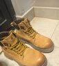 駱駝（CAMEL）馬丁靴男王俊凱同款工裝大黃靴女冬季穿搭通勤金甲戶(hù)外徒步登山鞋 G15W136025 沙漠黃-男 43 曬單實(shí)拍圖