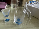 梵卡奇（FANKAQI）藍色冰山白酒杯分酒器套裝家用水晶玻璃帶刻度中式酒壺酒具 曬單實(shí)拍圖