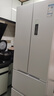 東芝（TOSHIBA）420小法式多門(mén)60cm高容全嵌入式四開(kāi)門(mén)一級能效風(fēng)冷無(wú)霜變頻家用國家補貼風(fēng)冷無(wú)霜一級能效電冰箱 420法式 曬單實(shí)拍圖