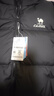 駱駝（CAMEL）火神中長(cháng)款羽絨服女男90%絨子加厚外套 J35CR0L0011 幻影黑 XXL 曬單實(shí)拍圖