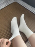 寶娜斯襪子女純棉中筒棉襪秋冬季中厚款女學(xué)生堆堆襪女式四季女士長(cháng)襪子 白色+白色+白色+白色+白色】 5雙 均碼 5雙裝【100%棉】建議35-40碼 曬單實(shí)拍圖