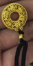 菜百首飾 黃金項鏈 足金古法福字平安扣項鏈 計價(jià) 約3.95克 曬單實(shí)拍圖
