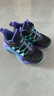 特步（XTEP）兒童童鞋戰眸男女童小童網(wǎng)革透氣防滑籃球鞋 黑/紫外光 32 曬單實(shí)拍圖