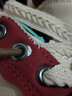 阿迪丹盾名牌斷碼女鞋2025秋冬新款皮面女士休閑鞋百搭時(shí)尚潮流輕便運動(dòng)鞋 ADXF1239紅色 37 曬單實(shí)拍圖
