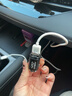 惠航奇車(chē)載充電器超級快充小米華為蘋(píng)果點(diǎn)煙器充電頭120w汽車(chē)隱藏式vivo 120w隱藏款/炫酷黑 【官方原配】車(chē)載隱藏式超級快充 曬單實(shí)拍圖