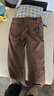 皮爾卡丹（pierre cardin）褲子男冬季加絨加厚羊羔絨商務(wù)休閑褲男士外穿燈芯絨衛褲 咖啡 36 曬單實(shí)拍圖