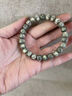 妙靈閣海南星月菩提手串石玉料糯冰大留白手持高端手把件盤(pán)玩文玩手鏈 曬單實(shí)拍圖