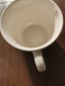 拜杰大容量杯子陶瓷早餐杯辦公水杯馬克杯咖啡杯早餐碗燕麥杯牛奶杯  曬單實(shí)拍圖