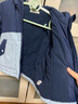 戴維貝拉女童外套棉服冬裝男童寶寶加絨防水透濕連帽棉衣 曬單實(shí)拍圖