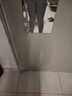相伊戀人保暖打底褲女外穿25年春秋季高腰收腹修身顯瘦棉褲加絨磨毛瑜伽褲 淺灰色-磨毛款【5°以上】 均碼 【適合80-125斤】 曬單實(shí)拍圖