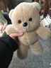 安迪泰跑跑玩偶熊毛絨玩具兔子布娃娃創(chuàng  )意玩偶床上陪睡公仔送女生日禮物 小熊 36cm 曬單實(shí)拍圖