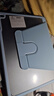 智思慧 適用Apple iPad第六/五代保護套9.7英寸 蘋(píng)果平板5/6代旋轉橫豎支撐透明殼硅膠全包防摔皮套 藍色 曬單實(shí)拍圖