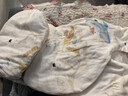 babycare初生嬰兒超輕暖花瓣抱被產(chǎn)房新生兒包被鯨魚(yú)奇遇-薄夾棉-88*90cm 曬單實(shí)拍圖