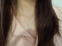 伊燦通體銀單顆仿珍珠吊墜項鏈女輕奢氣質(zhì)高級感鎖骨鏈2025年新款頸鏈 通體銀單顆珍珠項鏈 曬單實(shí)拍圖