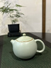 周澤堂 天青汝窯茶壺 景德鎮高檔陶瓷茶具茶水分離功夫泡茶壺喬遷禮物 閉月西施壺 200ml 曬單實(shí)拍圖