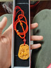 金水堂桃木護身符正品真桃木掛件十二生肖吊墜兒童赤馬年本命年男女項鏈 紅繩-生肖馬 曬單實(shí)拍圖