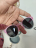 目奢TR兒童可折疊偏光太陽(yáng)鏡戶(hù)外防曬防紫外線(xiàn)兒童墨鏡防風(fēng)護目眼鏡粉 曬單實(shí)拍圖