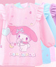 Hello Kitty兒童罩衣燈芯絨防水放臟女童反穿衣小學(xué)生吃飯畫(huà)畫(huà)衣女罩衫庫洛米 玉桂狗防水燈芯絨款 4201 XL碼 建議身高135-145cm 曬單實(shí)拍圖