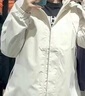 北面（The North Face）硬殼沖鋒衣女Antora防水防風(fēng)透氣連帽夾克保暖25秋冬新品|8DFA QLI/米白色 L /165 曬單實(shí)拍圖