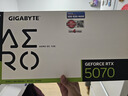 技嘉（GIGABYTE）5070顯卡 雪鷹 GeForce RTX 5070 AERO OC 12G DLSS4電競游戲設計AI智能學(xué)習顯卡【注冊四年?！? 曬單實(shí)拍圖