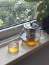 麥舒特加厚耐高溫玻璃茶壺泡茶家用不銹鋼過(guò)濾內膽沖茶器功夫茶壺大容量 【加厚款】鋼漏花茶壺 400ml 401mL(含)-500mL(含) 曬單實(shí)拍圖