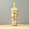 星巴克（Starbucks）塑料杯770ml塑料吸管杯咖啡杯星冰樂(lè )派對男女士年貨節禮物 曬單實(shí)拍圖